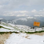 Na hoře Monte Baldo, Italy