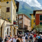 Přístav v italském městě Malcesine, Lago di Garda