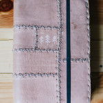 Leather cover diary