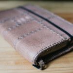 Leather cover diary