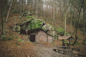 Srub u studánky Rokytná